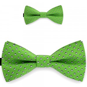 Papioane tata fiu, verde smarald, imprimeuri scoici